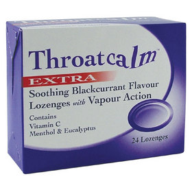 Throatcalm Extra Soothing Blackcurrant