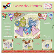 Galt Craft Club Lavender Hearts