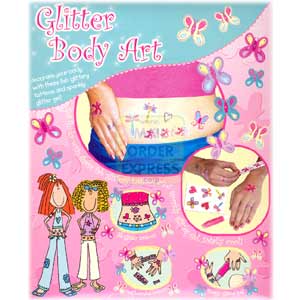 Glitter Body Art Activity Pack
