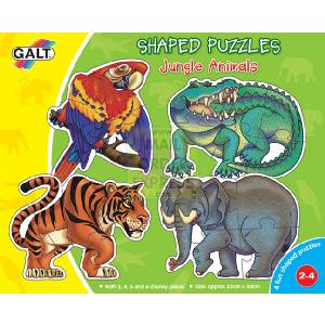 Jungle Animals Puzzle Set