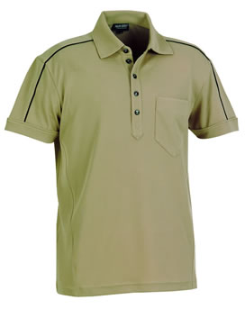 galvin green In Season 09 Jerome Polo Shirt Porcini/Black