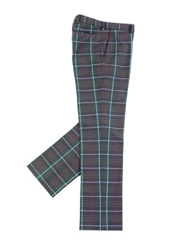 galvin green In Season 09 Newby Slacks Porcini/Lava/Vapour Blue