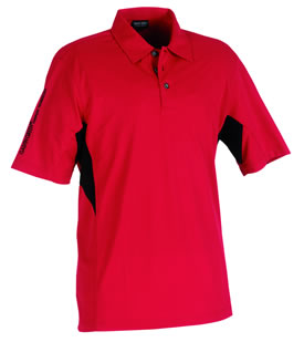 galvin green Jimmy Polo Shirt Chilli Red/Black