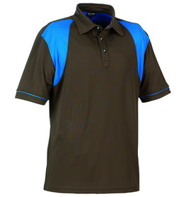 galvin green Josh Polo Shirt Chocolate/Intense Blue