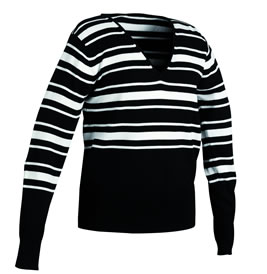 galvin green Ladies Cora Pullover Black/White