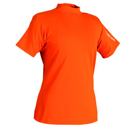 galvin green Ladies Joan Mock Tee Orange