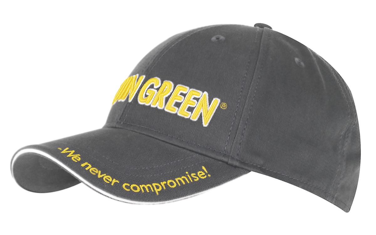 Galvin Green Slater Cap Gunmetal/Vibrant Yellow
