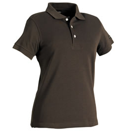 galvin green Womens Jazz Golf Shirt Chocolate