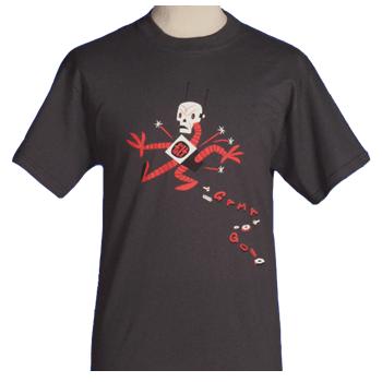 Gama Go Drunkbot Tee