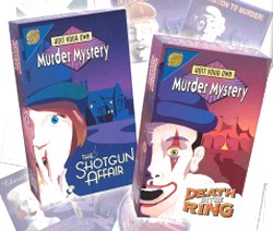 GAME Game - Host your own murder mystery - The Shotgun Affair Party Kit