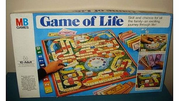 Game of Life . RARE VINTAGE 1976 EDITION, MB GAMES BOARD GAME.