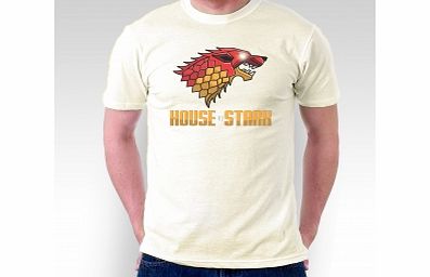 GAME of Thrones House of Stark Cream T-Shirt