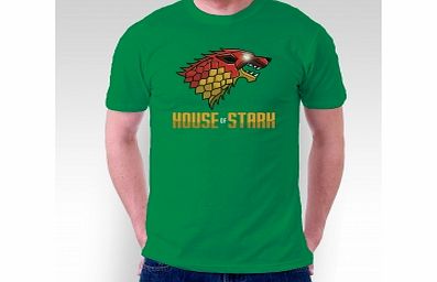 GAME of Thrones House of Stark Green T-Shirt