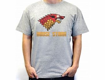 GAME of Thrones House of Stark Grey T-Shirt