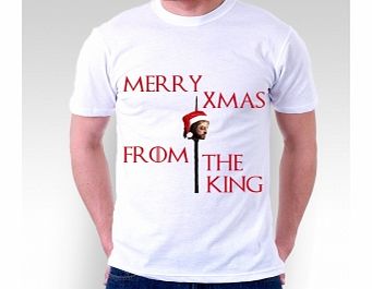 of Thrones Merry Christmas White T-Shirt