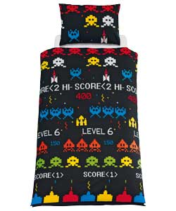 GAME Over Duvet Cover Set - Single