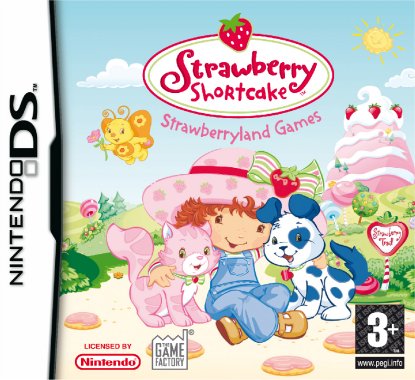 GameFactory Strawberry Shortcake Strawberryland Games NDS