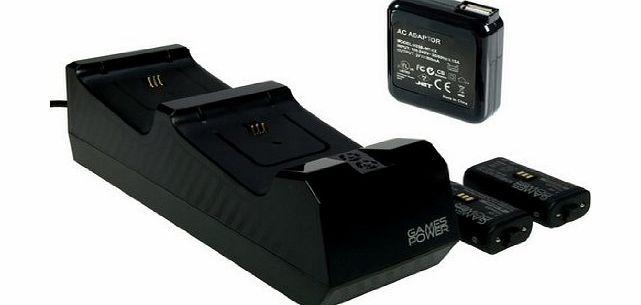 Games Power Dual Charge Controller Dock (Xbox One)
