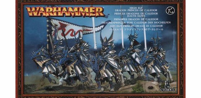 Games Workshop Warhammer High Elf Dragon Princes Of Caledor (2010, 5 Figures)
