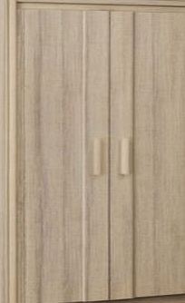 Gami by Gautier Gami Montana Grey Oak 2 Door Wardrobe