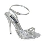 Gant Footwear Garage Shoes - Beach - Womens High Heel Sandal - Silver Size 7 UK