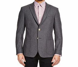 Gant Grey wool blend Essential Club blazer
