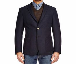 Gant Navy wool blend Essential Club blazer