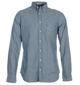 Gant Rugger Gant Oxford Indigo Blue Shirt