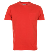 Gant Rugger R2 Bright Red Pocket T-Shirt