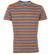 R2 Morocco Red Striped T-Shirt