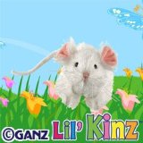 GANZ WEBKINZ LIL KINZ WHITE MOUSE BRAND NEW SEALED TAG