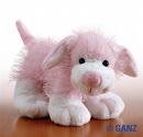 GANZ WEBKINZ PINK and WHITE DOG BRAND NEW SEALED TAG