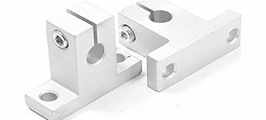 GAOHOU 2xSK8 SC8UU 8mm Linear Rail Shaft Support F XYZ Table CNC Router Milling