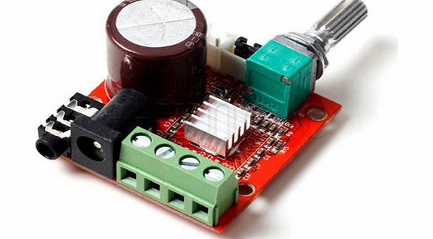 GAOHOU Mini Hi-Fi PAM8610 Audio Stereo Amplifier 2X10W Dual Channel D Class Module