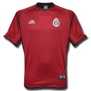 Garcis 02-03 Mexico 3rd shirt