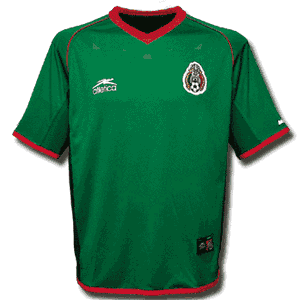 Garcis 02-03 Mexico Home shirt