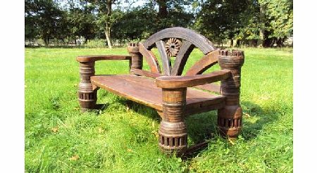 Garden Furniture Centre - Teak Hub Garden Bench