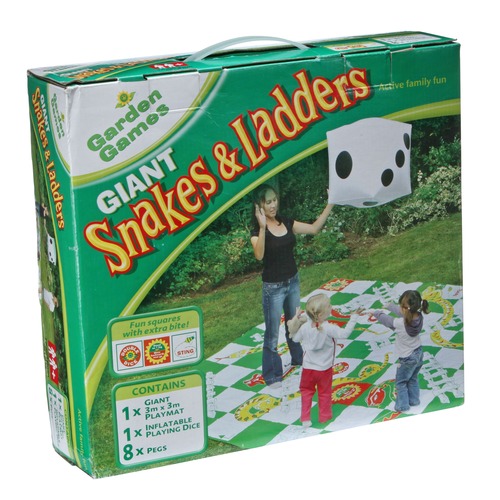 Garden Games Snakes and Ladders