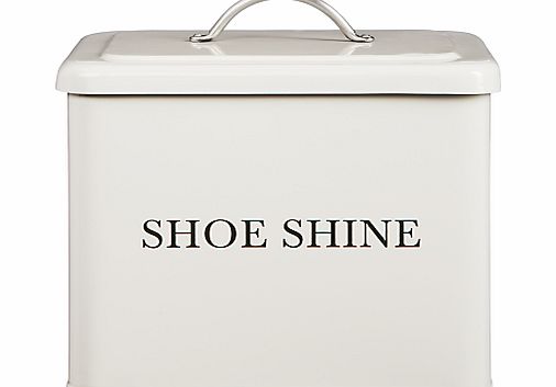Garden Trading Shoe Shine Box, Chalk