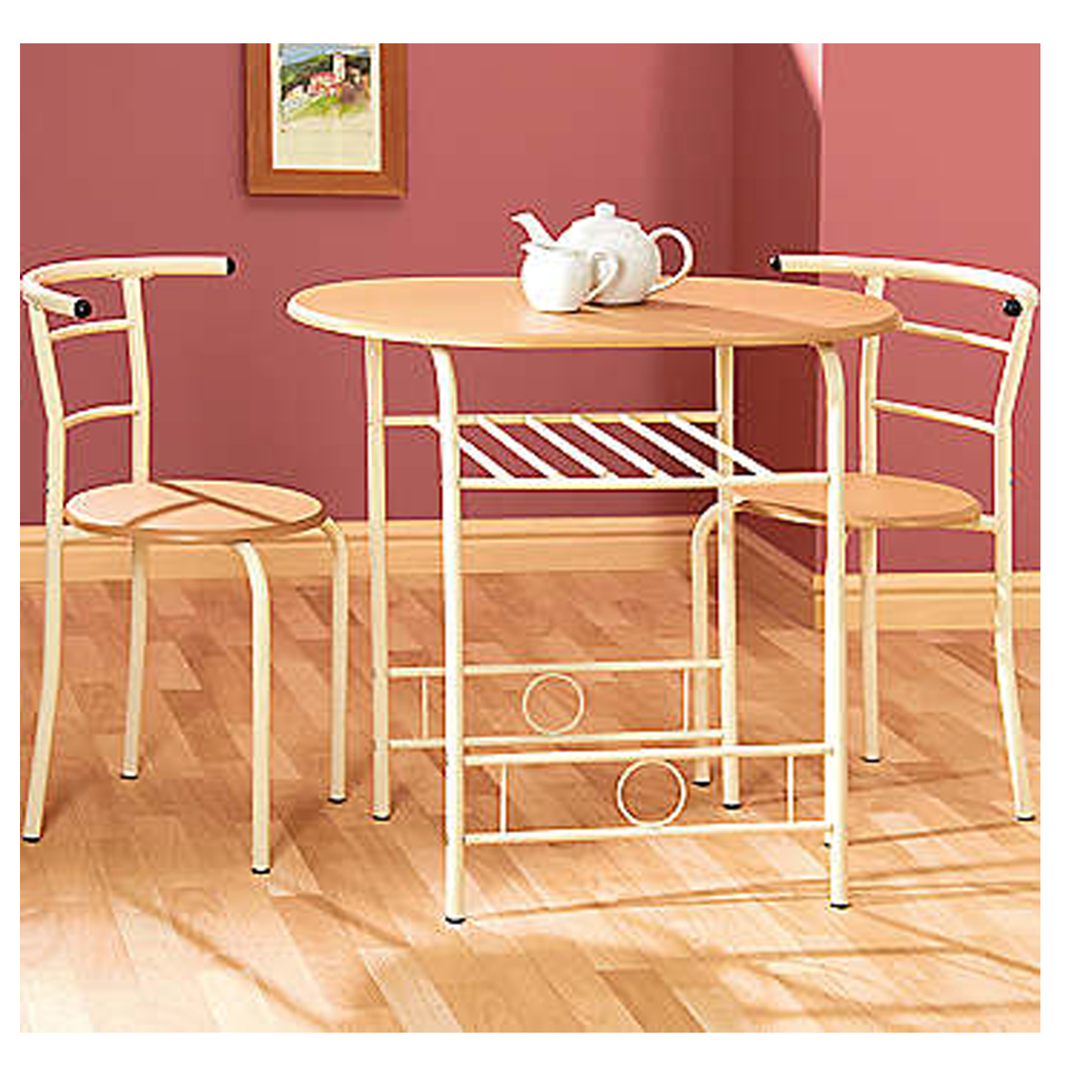 Buttermilk 2 Seater Compact Dining Set