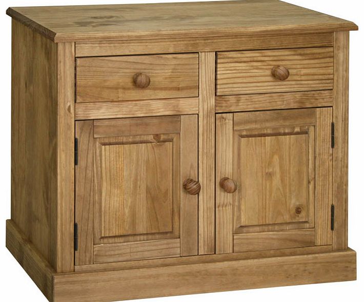 Gardens and Homes Direct Classic Cotswold Pine 2 Door 2 Drawer Sideboard