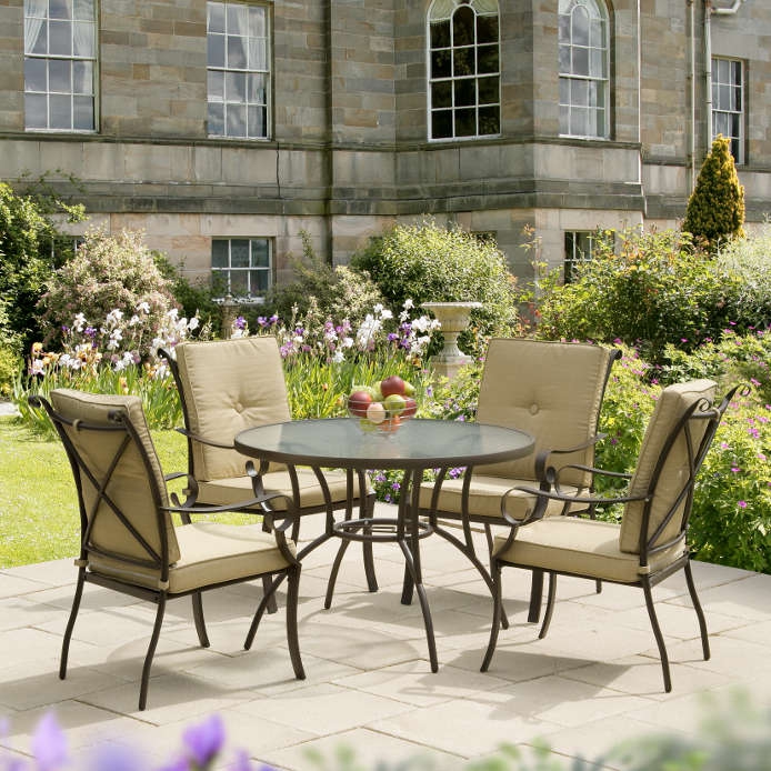 Ferndown 5 Piece Garden & Conservatory Dining Set