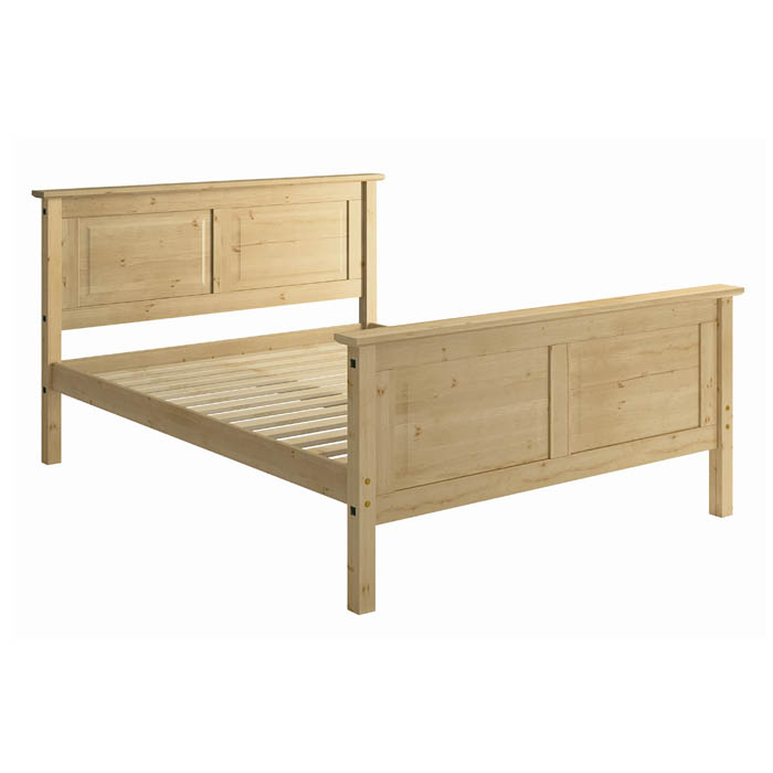Gardens and Homes Direct Santa Fe High End Pine Double Bedstead