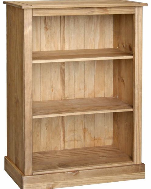 Gardens and Homes Direct Santa Fe Low Pine Bookcase