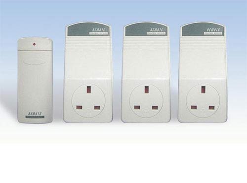 Gardens and Homes Direct Zapper Remote Controlled Socket