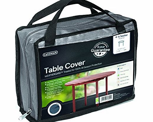 Gardman 35966 4 - 6-Seater Round table cover