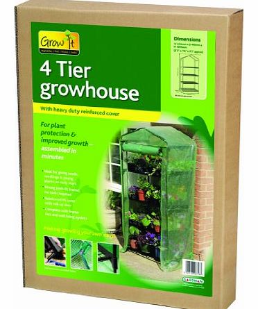 gardman 4-Tier Mini Greenhouse