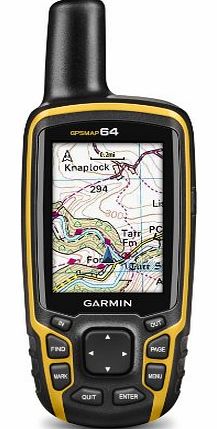 Garmin 64 Handheld GPS with TOPO UK and Ireland Light Map