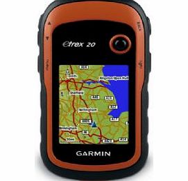 eTrex 20 mapping handheld GPS unit