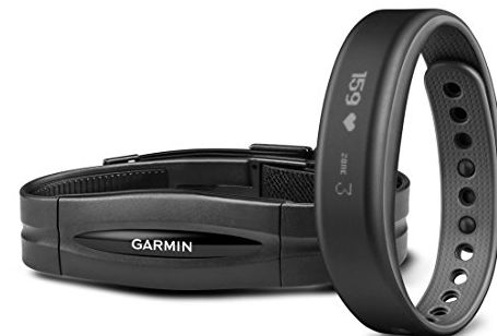 Garmin Large Vivosmart Activity Tracker with Smart Notification and Heart Rate Monitor - Slate